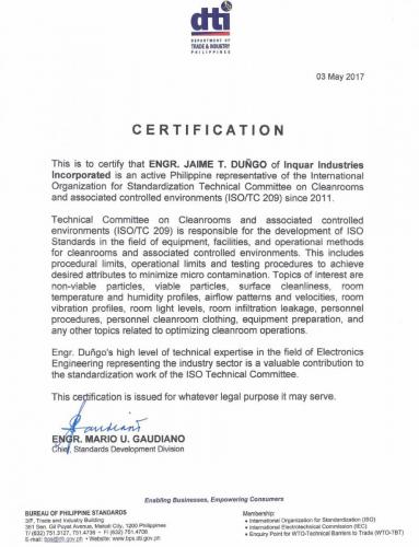 Certification DTI 2